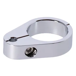Abrazadera de cuadro de 2 piezas. Acelerador. Cromo