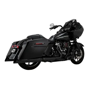 Silenciadores slip-on Vance & Hines, Backslash 450. Negro mate