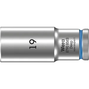 Wera, llave de vaso profunda de 19 mm