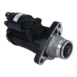 Motor de arranque de alto par de All Balls 1.4KW. Negro