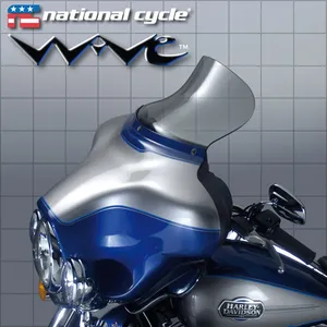 Parabrisas National Cycle, Wave® de 7-3/4". Tinte claro