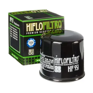 Filtro de aceite cilíndrico para motocicleta