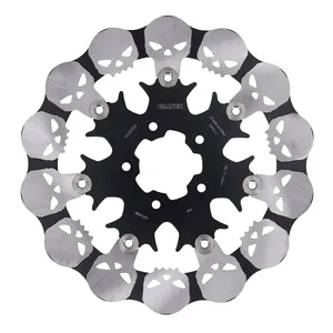 Disco de freno Galfer. Diseño Wave Skull. Flotante. 300x5mm