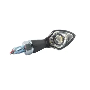 Intermitentes LED tipo lápiz negro/lente transparente