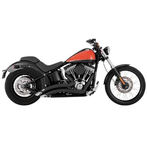 Vance & Hines, radio grande 2-1/2" 2-2. negro