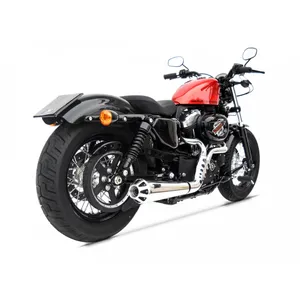 Zard, sistema de escape cónico 2-1 XL Sportster. Pulido <span style="color: red;font-size: 0,5em">- PEDIDO ESPECIAL -</span>
