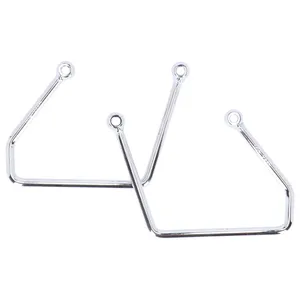 Highway Hawk, kit de soporte para alforjas. Cromado
