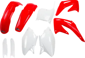 Kit completo de plásticos para carroçaria - carenagem Honda CRF450R OEM-COLOR