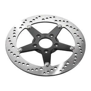 Disco de freno taladrado K-Tech de acero inoxidable 11,5"