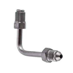 Goodridge, racor codo 90°. Acero inoxidable