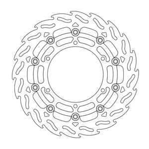 Rotor de freno flotante serie Flame de Moto-Master