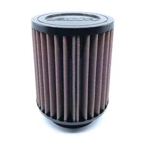 Filtro de aire universal DNA serie RO tapa superior redonda de goma