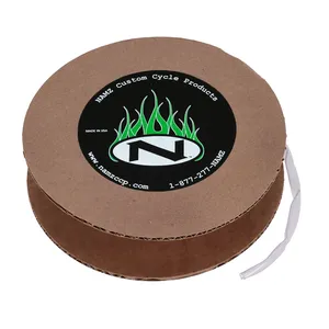 NAMZ, tubo termorretráctil. Rollo de 25 pies, 3/8" (9.53mm). Transparente