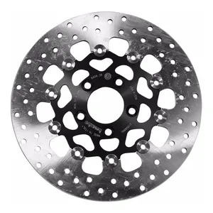 Rotor de freno flotante de acero inoxidable Brembo. Trasero