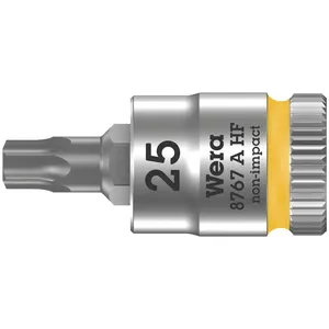 Wera Zyklop puntas de vaso Torx® 1/4" con función de retención