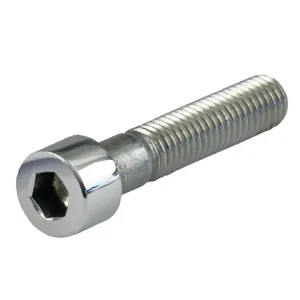 Perno allen M4 x 16mm, acero inoxidable pulido