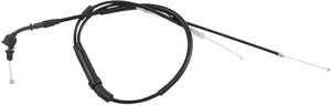 Cable de acelerador negro con funda de vinilo para Harley-Davidson