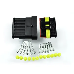 Motogadget, kit de conectores estilo AMP Super Seal. 6 pines