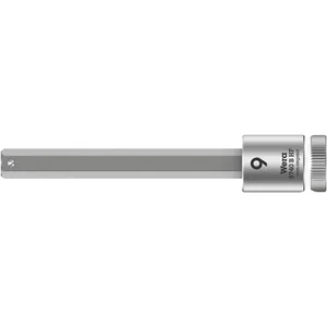 Wera Zyklop 3/8" Bit hexagonal con función de sujeción Métrico