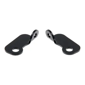 Cult-Werk, juego de soportes para intermitentes. Delantero. Negro