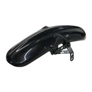 Cult-Werk, guardabarros delantero FXBB 'Old School'. Negro brillante