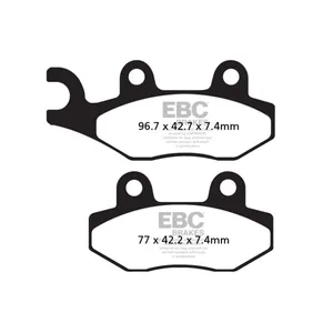 Pastillas de freno EBC Carbon X / serie TT