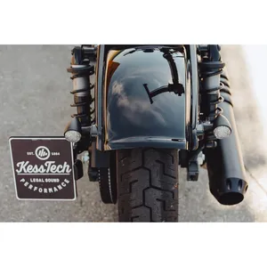 Cult-Werk, guardabarros trasero estilo OEM para Nightster. Negro brillante