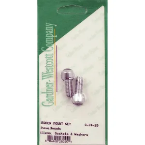 Gardner-Westcott, kit de montaje del escape. Allen cromado <span style="color: red;font-size: 0,5em">- PEDIDO ESPECIAL -</span>