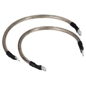 NAMZ, juego de cables de batería. Transparente. 15 pulgadas (38 cm)
