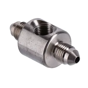 Goodridge, adaptador universal para interruptor de freno. 1/8 NPT. Acero inoxidable