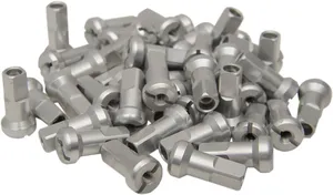 Niple de rayo MX1 de aluminio billet para radios de rueda de motocicleta