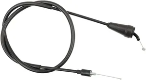 Cable de acelerador con funda de vinilo negro para Harley-Davidson