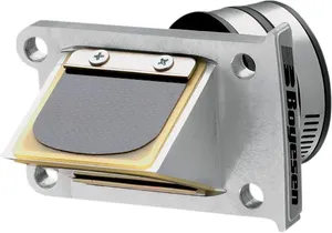 Conjunto de caja de láminas Rad Valve - Válvula de escape fibra de carbono