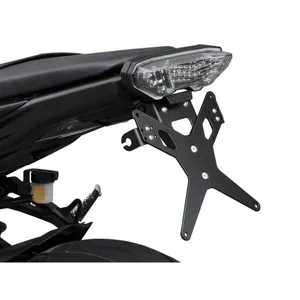 Soporte de matrícula Zieger X-Line negro