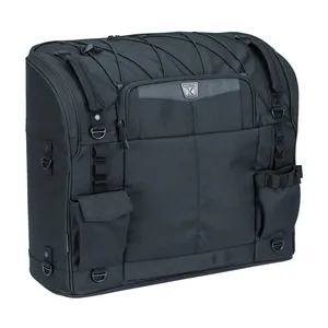 Kuryakyn, bolsa de asiento Motogadget Wanderer Touring, negra