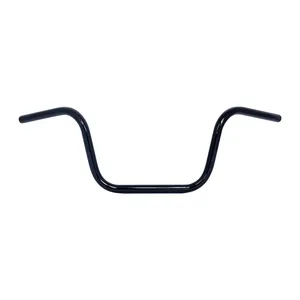 Manillar Apehanger, 10" de altura, 1" negro