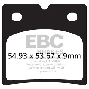 Pastillas de freno EBC Double-H Sintered