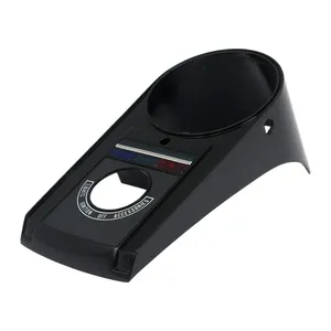 Cubierta de tablero de aluminio fundido, estilo 91-95. Negro brillante
