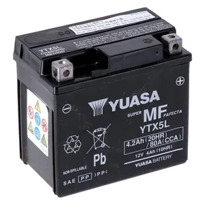 Yuasa, batería AGM, YTX5L-WC
