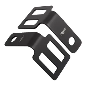 Motone, soportes para intermitentes, montaje bajo el asiento. Negro