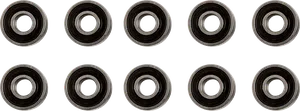 Juego de rodamientos de rueda metálicos para motocicleta