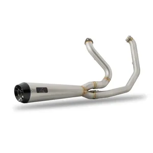 Malparidos, M8 Softail sistema de escape 2-1. Acero inoxidable Satinado. Euro 4/5