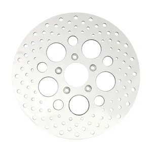 Disco de freno L/R delantero, 11.5" perforado de acero inoxidable