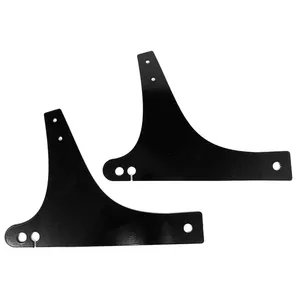 Westland Customs, placas laterales para sissy bar. Negro