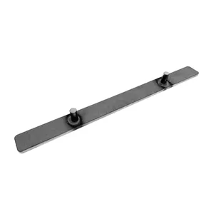 Westland Customs, soporte trasero de asiento individual. Acero crudo