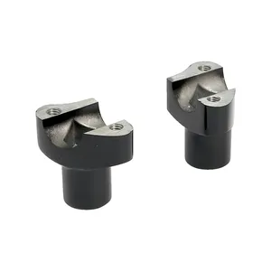 Riser estilo OEM, sin rosca. Elevación de 2". Negro