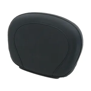 Almohadilla para sissy bar Mustang negra lisa