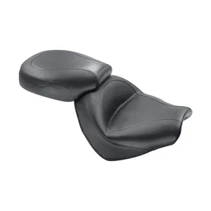 Asiento de turismo ancho de 2 piezas Mustang negro