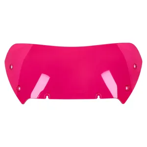 MCS, parabrisas Road Glide. Rojo rosa
