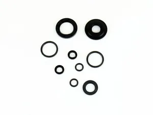 Retén de aceite de motor negro en forma de anillo para Harley-Davidson